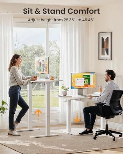 Electric Standing Desk with Drawers — Standing Desk, ErGear