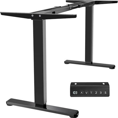 Heavy Duty Dual Motor Electric Sit Stand Desk Frame — Standing Desk, VIVO