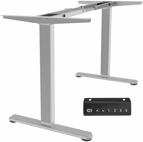 Heavy Duty Dual Motor Electric Sit Stand Desk Frame — Standing Desk, VIVO