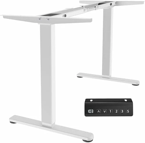 Heavy Duty Dual Motor Electric Sit Stand Desk Frame — Standing Desk, VIVO