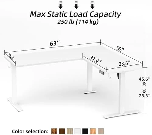 L Shaped Standing Desk — Standing Desk, TIQLAB
