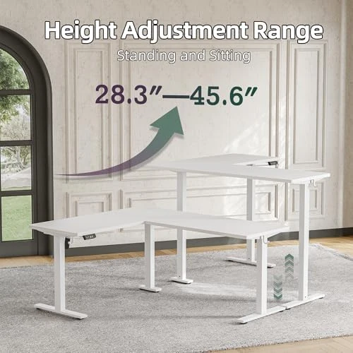L Shaped Standing Desk — Standing Desk, TIQLAB