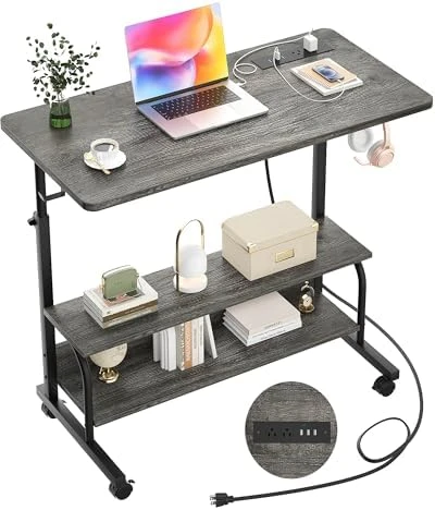 Rolling Standing Desk with Power Outlets — Standing Desk, Armocity