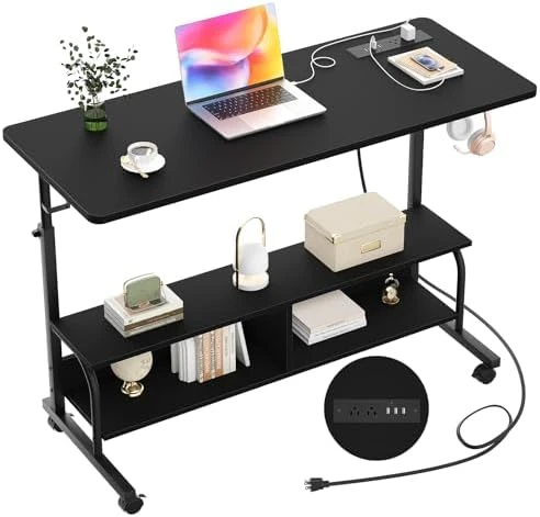 Rolling Standing Desk with Power Outlets — Standing Desk, Armocity