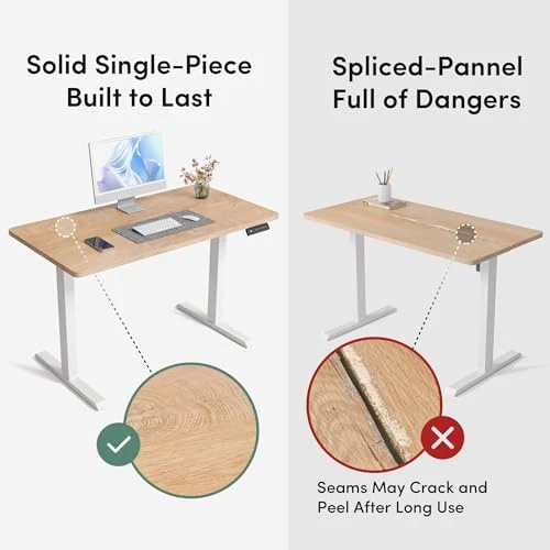 Small One-Piece Standing Desk — Standing Desk, CubiCubi