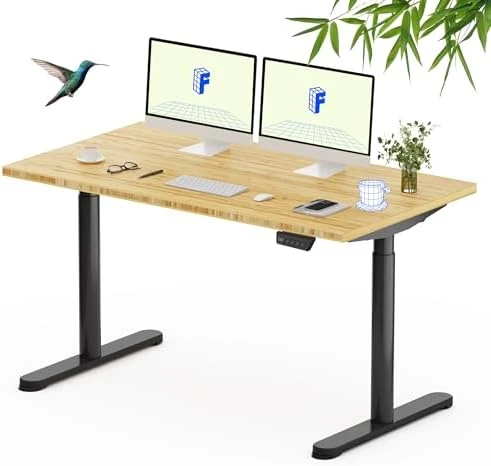 Solid Wood Standing Desk — Standing Desk, FLEXISPOT