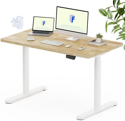 Solid Wood Standing Desk — Standing Desk, FLEXISPOT