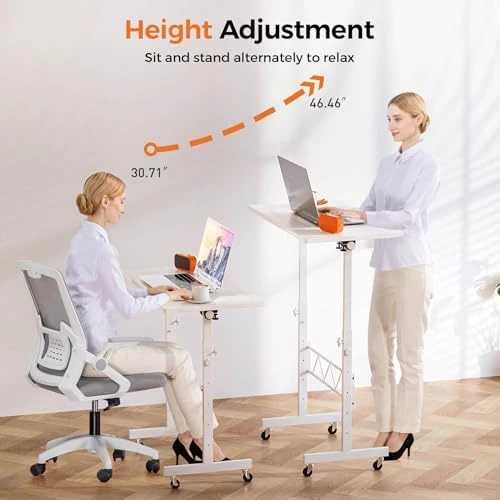 Standing Desk Adjustable Height & Tiltable Tabletop — Standing Desk, COMHOMA