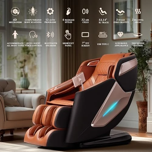 4D Massage Chair — Massage Chairs, Mazzup