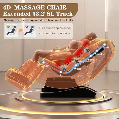 4D Massage Chair — Massage Chairs, RESTREAL
