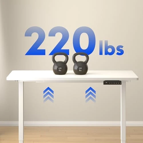 Dual Motor Electric Standing Desk 48 x 24 — Standing Desk, FLEXISPOT