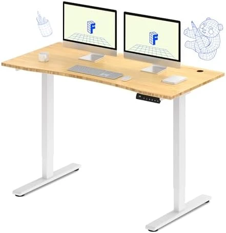 Dual Motor Electric Standing Desk 48 x 24 — Standing Desk, FLEXISPOT