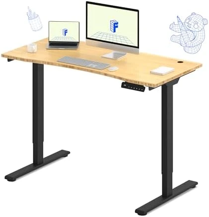 Dual Motor Electric Standing Desk 48 x 24 — Standing Desk, FLEXISPOT
