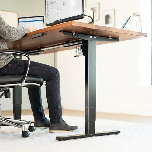 Electric Stand Up Desk Frame with Memory Touch Pad — Standing Desk, VIVO