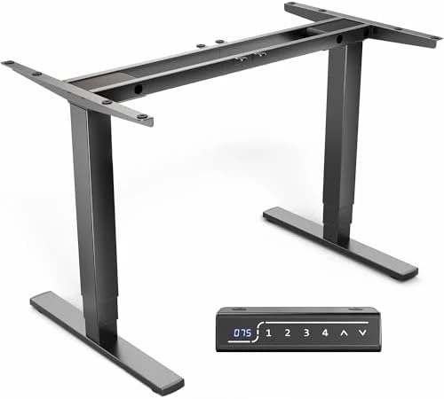 Electric Stand Up Desk Frame with Memory Touch Pad — Standing Desk, VIVO