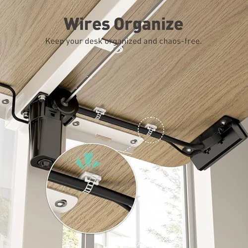 Electric Standing Desk Adjustable Height 48 x 24 Inch — Standing Desk, VVENACE