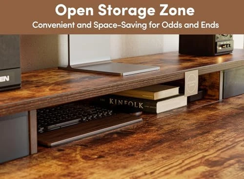 Electric Standing Desk with Dual Drawers — Standing Desk, BANTI