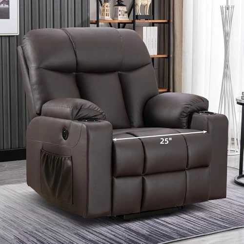 Extra Wide Lift Chair with Heat and Massage — Massage Chairs, Bonzy Home