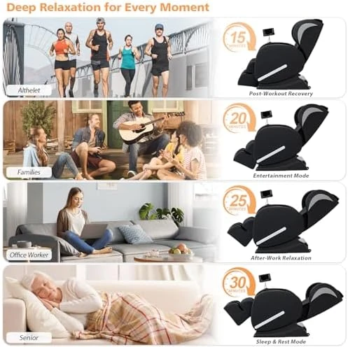 Full Body Massage Chair with Zero Gravity — Massage Chairs, AVSAMOQ