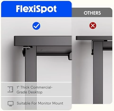 L Shaped Standing Desk — Standing Desk, FLEXISPOT
