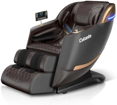 Massage Chair Full Body, Zero Gravity SL-Track Shiatsu Massage Recliner with Body Scan, Airbags, Foot Rollers, Deep Yoga... — Massage Chairs, Culanta