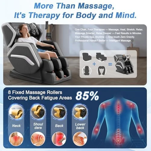 Massage Chair Full Body, Zero Gravity — Massage Chairs, NAGLIFOR