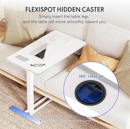 Mobile Standing Desk with Wheels — Standing Desk, FLEXISPOT