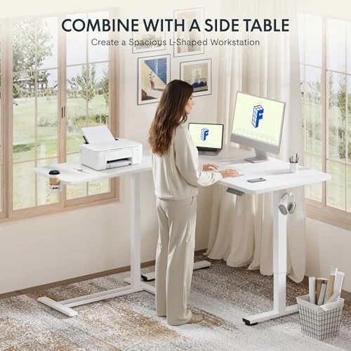 Mobile Standing Desk with Wheels — Standing Desk, FLEXISPOT