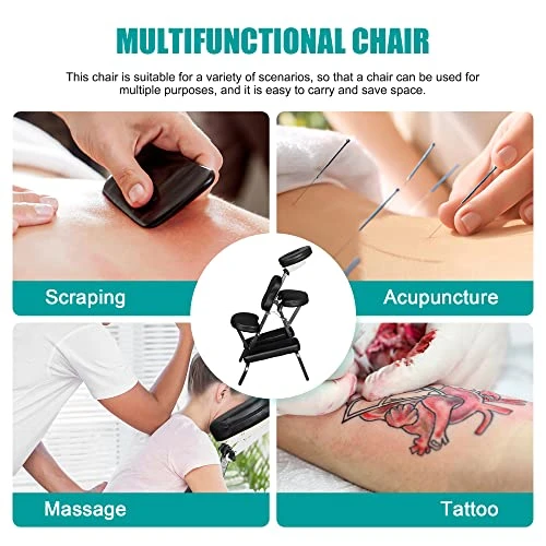 Portable Massage Chair with Face Cradle — Massage Chairs, Nova Microdermabrasion