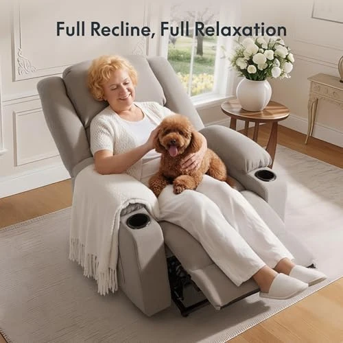 Power Lift Recliner Chair with Massage & Heat — Massage Chairs, FLEXISPOT