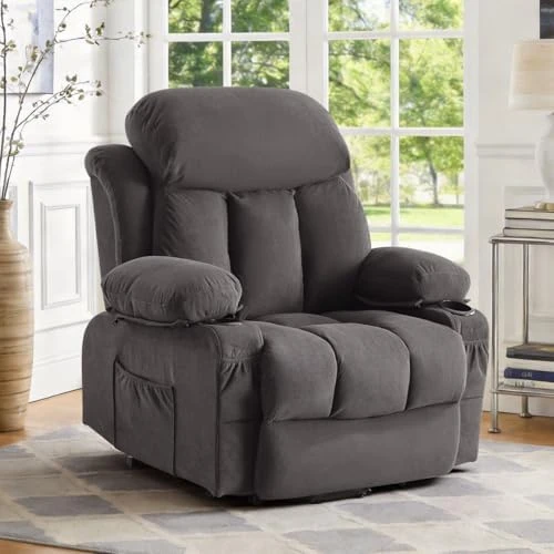 Power Lift Recliner Chair with Massage and Heat — Massage Chairs, BOSMILLER
