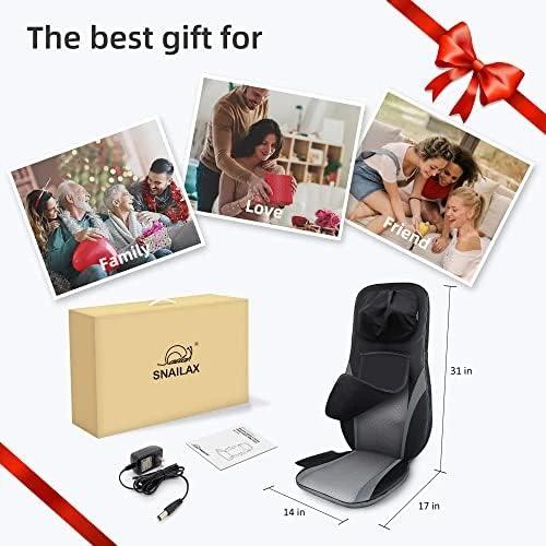 Shiatsu Back Massager with Heat — Massage Chairs, Snailax