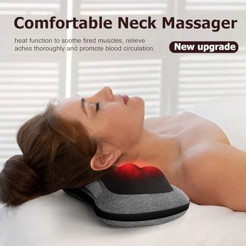 Shiatsu Back Massager with Heat — Massage Chairs, VIKTOR JURGEN