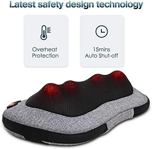 Shiatsu Back Massager with Heat — Massage Chairs, VIKTOR JURGEN
