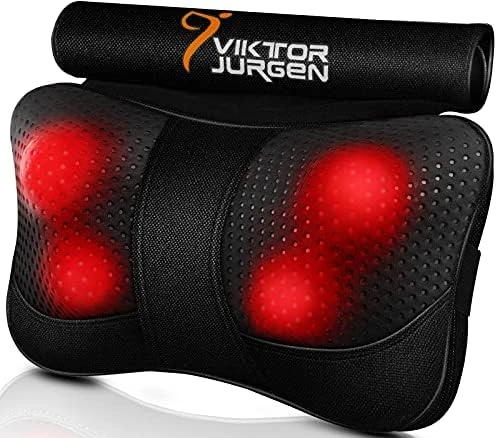 Shiatsu Back Massager with Heat — Massage Chairs, VIKTOR JURGEN