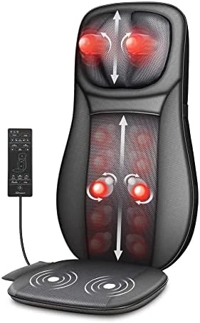Shiatsu Neck & Back Massager with Heat — Massage Chairs, Snailax