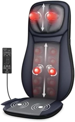 Shiatsu Neck & Back Massager with Heat — Massage Chairs, Snailax
