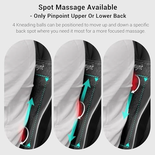 Shiatsu Neck and Back Massager with Heat — Massage Chairs, Mynt