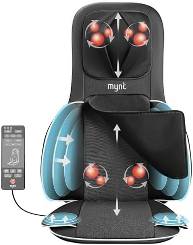 Shiatsu Neck and Back Massager with Heat — Massage Chairs, Mynt