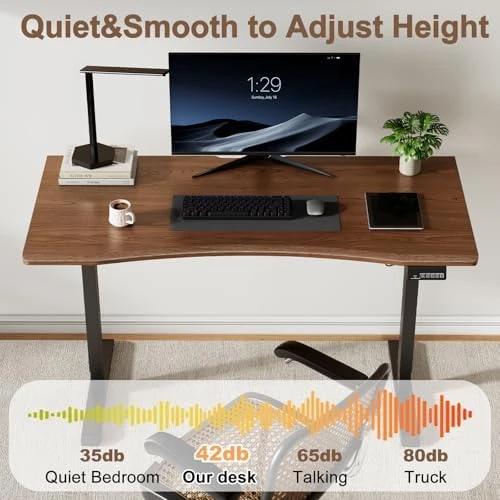 Solid Wood Electric Standing Desk — Standing Desk, YAZIFIRSTLY