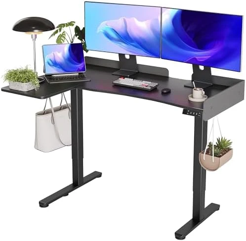 Standing Desk with Drawers, Storage Shelf and Splice Board — Standing Desk, Claiks