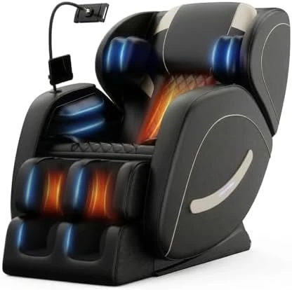 Zero Gravity Massage Chair with Back Heat and Foot Massage — Massage Chairs, ficsmate