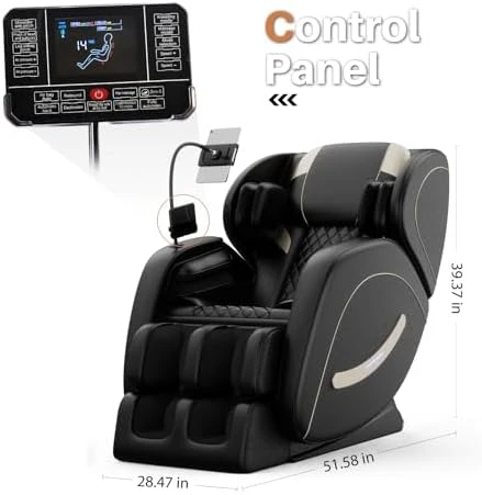 Zero Gravity Massage Chair with Back Heat and Foot Massage — Massage Chairs, ficsmate