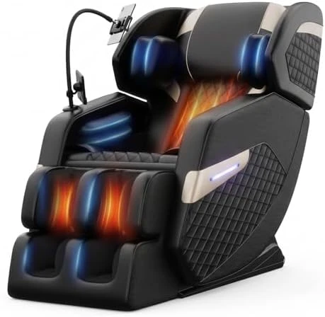 Zero Gravity Massage Chair with Back Heat and Foot Massage — Massage Chairs, ficsmate
