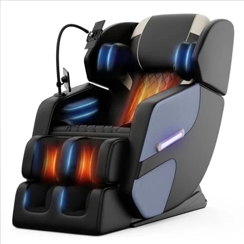 Zero Gravity Massage Chair with Back Heat and Foot Massage — Massage Chairs, ficsmate