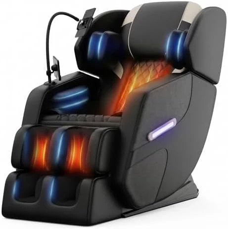 Zero Gravity Massage Chair with Back Heat and Foot Massage — Massage Chairs, ficsmate