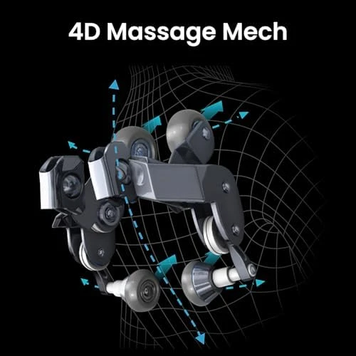 4D Massage Chair with Full Body Air Compression — Massage Chairs, Titan