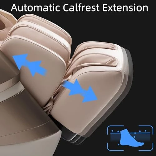4D Massage Chair with Full Body Recliner, Deep Yoga Stretch, Touchscreen & AI Voice Control — Massage Chairs, MassaMAX