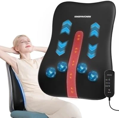 Back Massager for Pain Relief Deep Tissue — Massage Chairs, KingPavonini