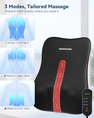 Back Massager for Pain Relief Deep Tissue — Massage Chairs, KingPavonini